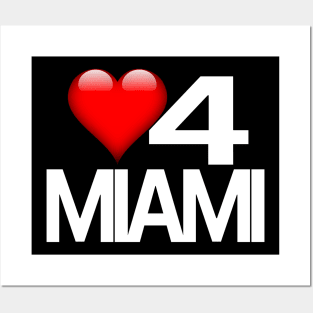 Love for Miami Posters and Art